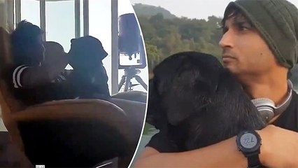 Fans Remember Sushant With His Video Of Playing With Dog Fudge