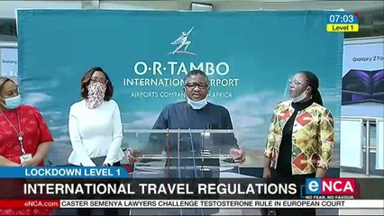 Mbalula to clarify international travel regulations