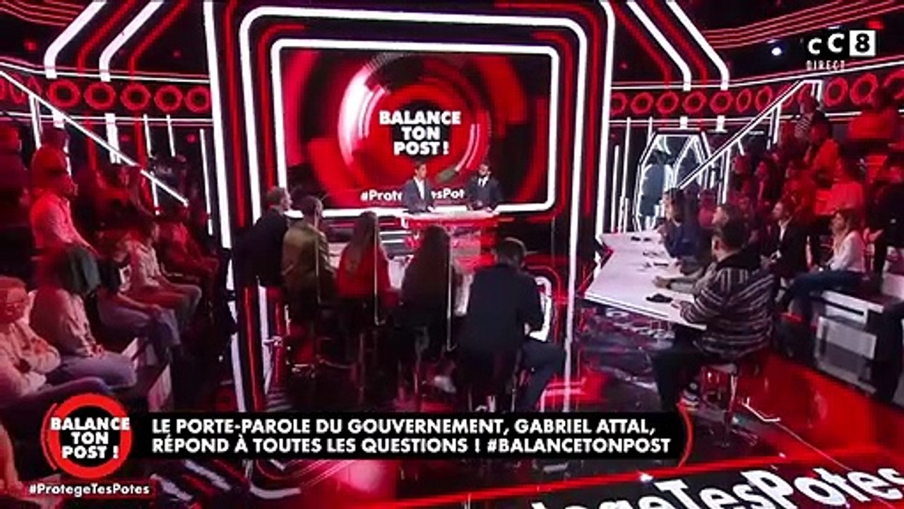 Coronavirus - Gabriel Attal, porte-parole du gouvernement, dans "Balance ton post" sur C8: "Un reconfinement en France n'est pas prévu" - VIDEO