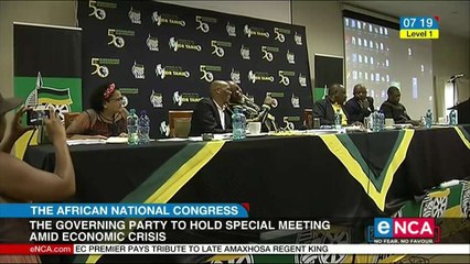 Governing party to hold special meeting amid economic crisis