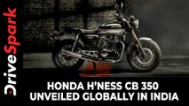 Honda H’Ness CB 350 Unveiled Globally In India | Specs, Features, Price & Other Details