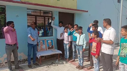औरैया: जिला प्रेस क्लब में मनाई गई गांधी जयंती