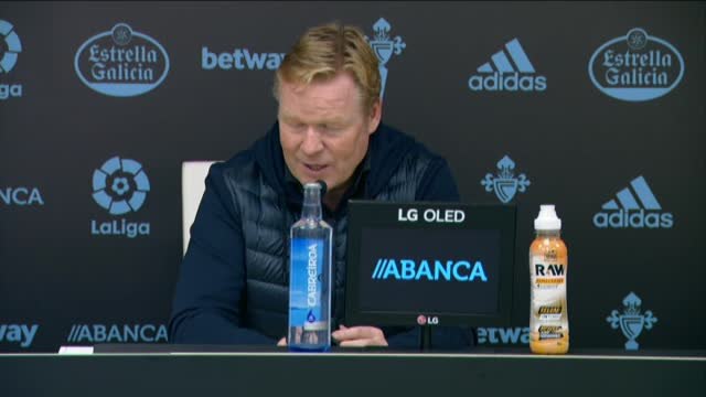 Koeman: El equipo está mucho mejor de lo que todo el mundo podía pensar