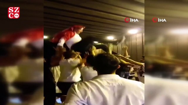 Koronaya inat maskesiz mesafesiz asker eğlencesi