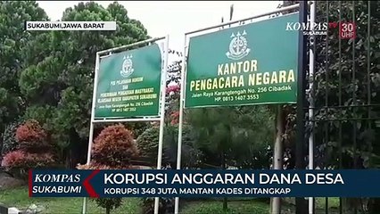Korupsi Tiga Ratusan juta Mantan Kades Ditangkap