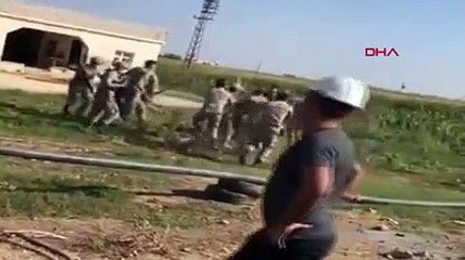 Şanlıurfa'da kaçak elektrik denetiminde arbede çıktı 1 asker yaralı