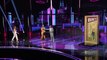 Sofia Vergara & Heidi Klum Help Stunt Man in DANGEROUS Trick! - Magicians Got Talent