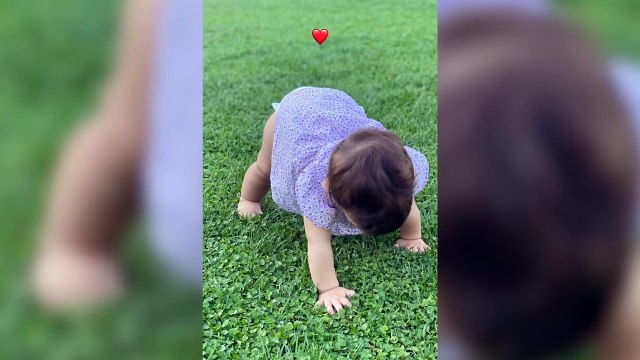 Roma, hija de Laura Escanes y Risto Mejide, cumple un año