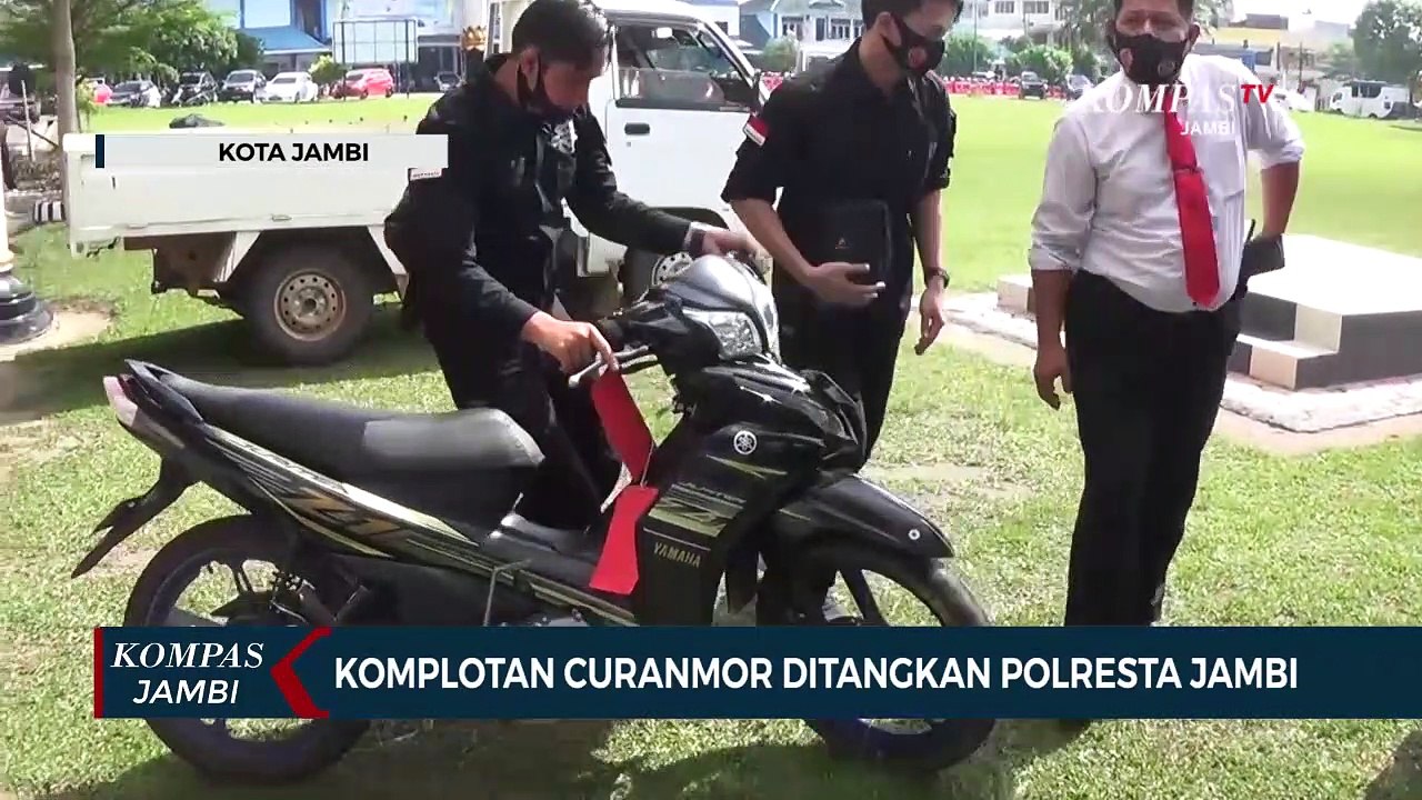 Komplotan Curanmor Ditangkap Polresta Jambi