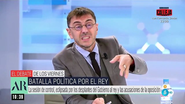 Macarena Olona destroza a Monedero cuando vuelve a utilizar a los hijos de Iglesias y Montero para atacar a Vox: Eres un indecente... sinvergüenza