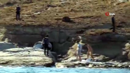 Bodrum’da güpegündüz rezalete polis engeli