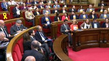 El presidente del Parlament de Cataluña señala el 14 de febrero como fecha para las elecciones