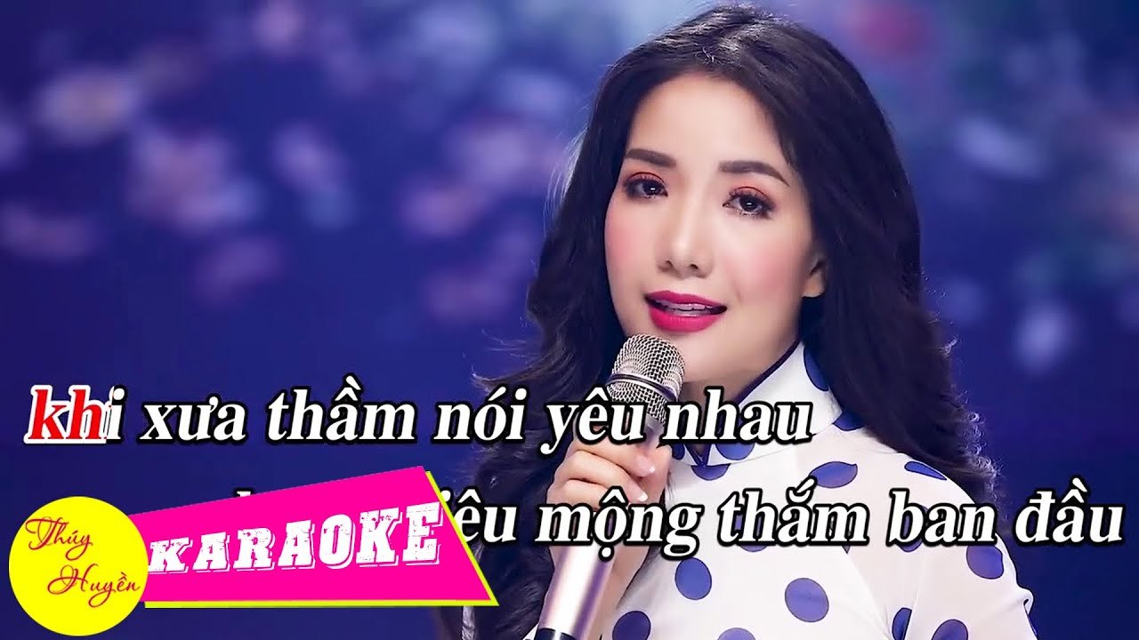 [KARAOKE] Phận Gái Thuyền Quyên - Thuý Huyền  Beat Chuẩn