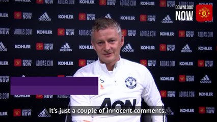 Solskjaer happy to leave mind games to Mourinho