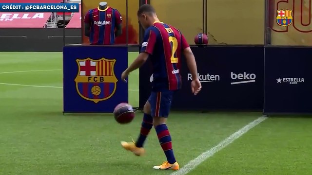 Sergiño Dest montre sa technique au-dessus de la moyenne lors de sa présentation