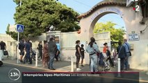 Tempête Alex : en vigilance rouge, les Alpes-Maritimes ont fermé les écoles et coupé les transports