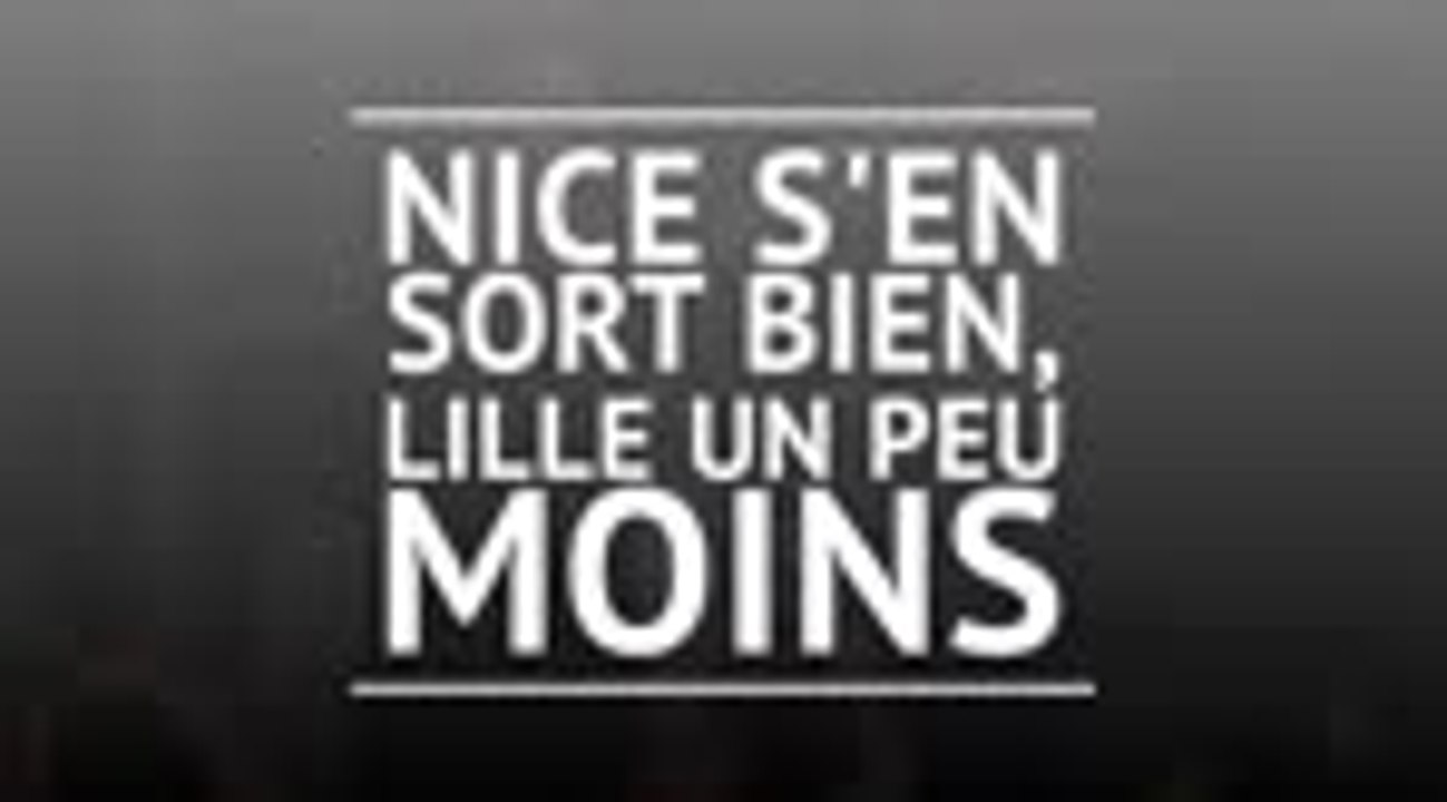 Ligue Europa - Nice chanceux, Lille moins