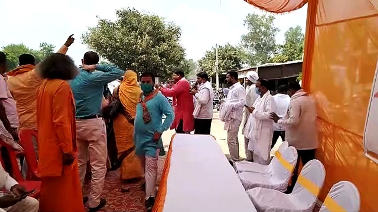 भारतीय जनता पार्टी के नवनियुक्त राष्ट्रीय मंत्री हरीश द्विवेदी का किया गया स्वागत