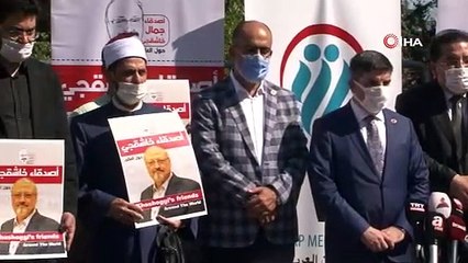 Cemal Kaşıkçı öldürülüşünün 2. yılında konsolosluk önünde anıldı