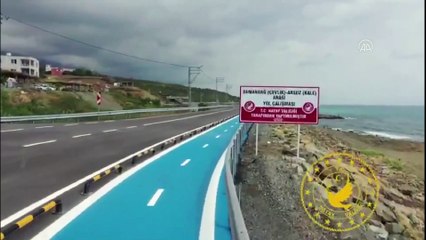 Emine Erdoğan'dan dünyanın kesintisiz en uzun bisiklet yolunu yapan Hatay Valiliğine teşekkür