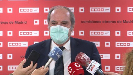 Gabilondo coincide con sindicatos que hay que "cambiar gobierno en la región"