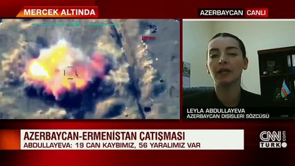 Son dakika... Azerbaycan Dışişleri Sözcüsü Abdullayeva son durumu CNN Türk'te değerlendirdi