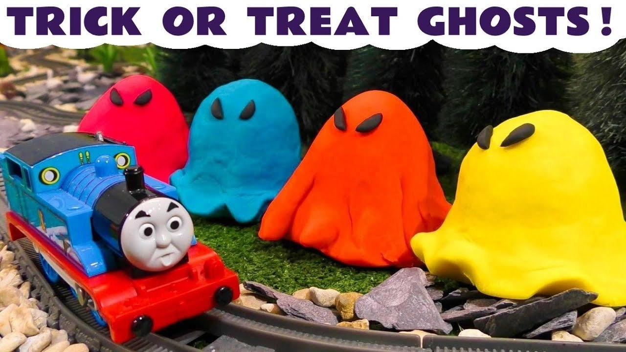 Trick or Treat Ghost Challenge in this Spooky Halloween Toy Story with ...