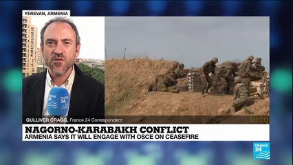 Armenia willing for ceasefire, while PM ratchets up war of words