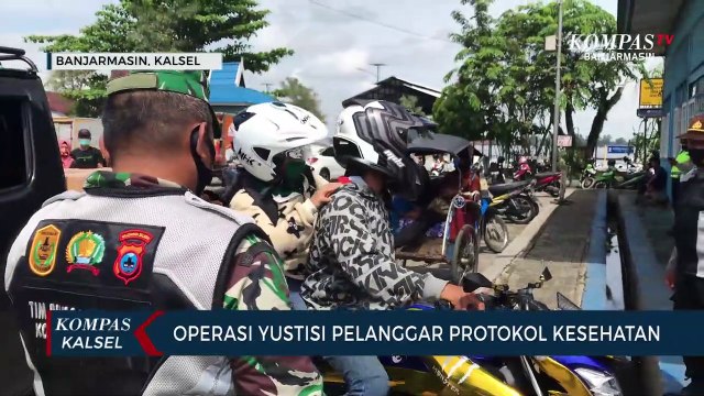 Terjaring Razia Masker, Pengendara Menolak Disanksi Dengan Dalih Gunakan Helm Full Face