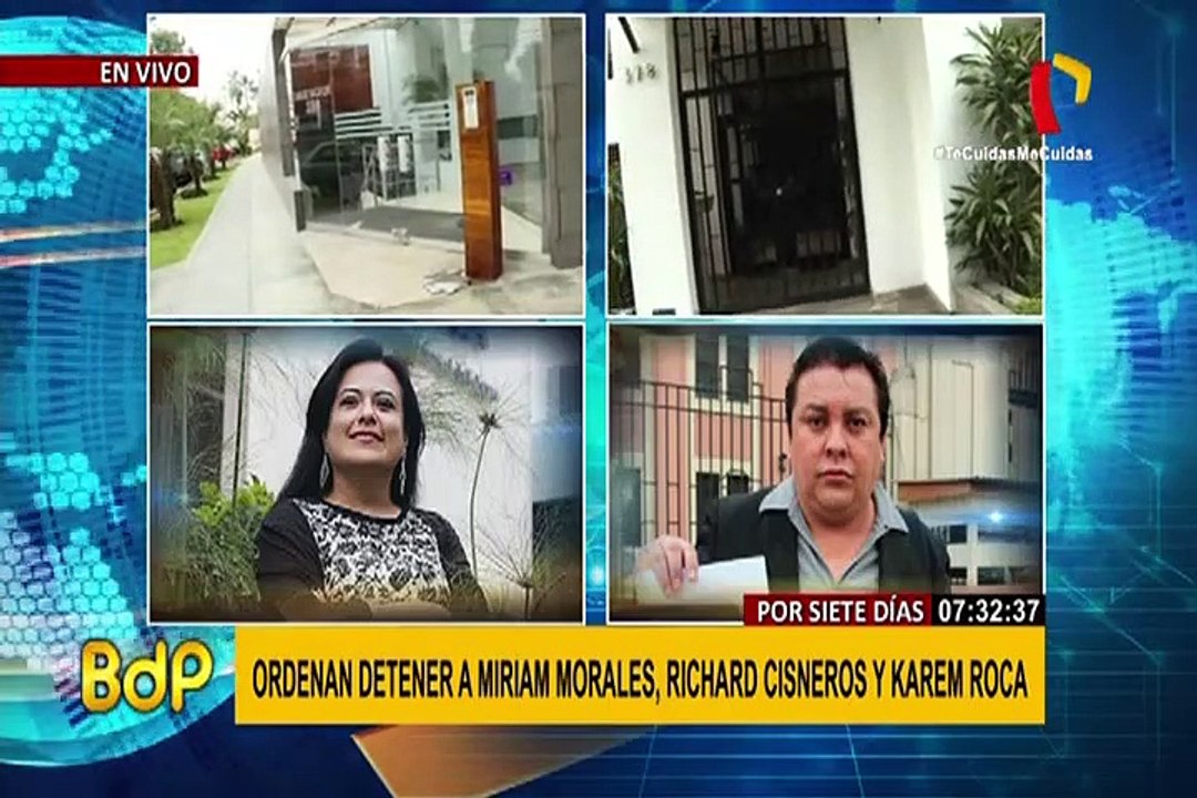 [IMÁGENES EXCLUSIVAS] Karem Roca fue trasladada a la Prefectura