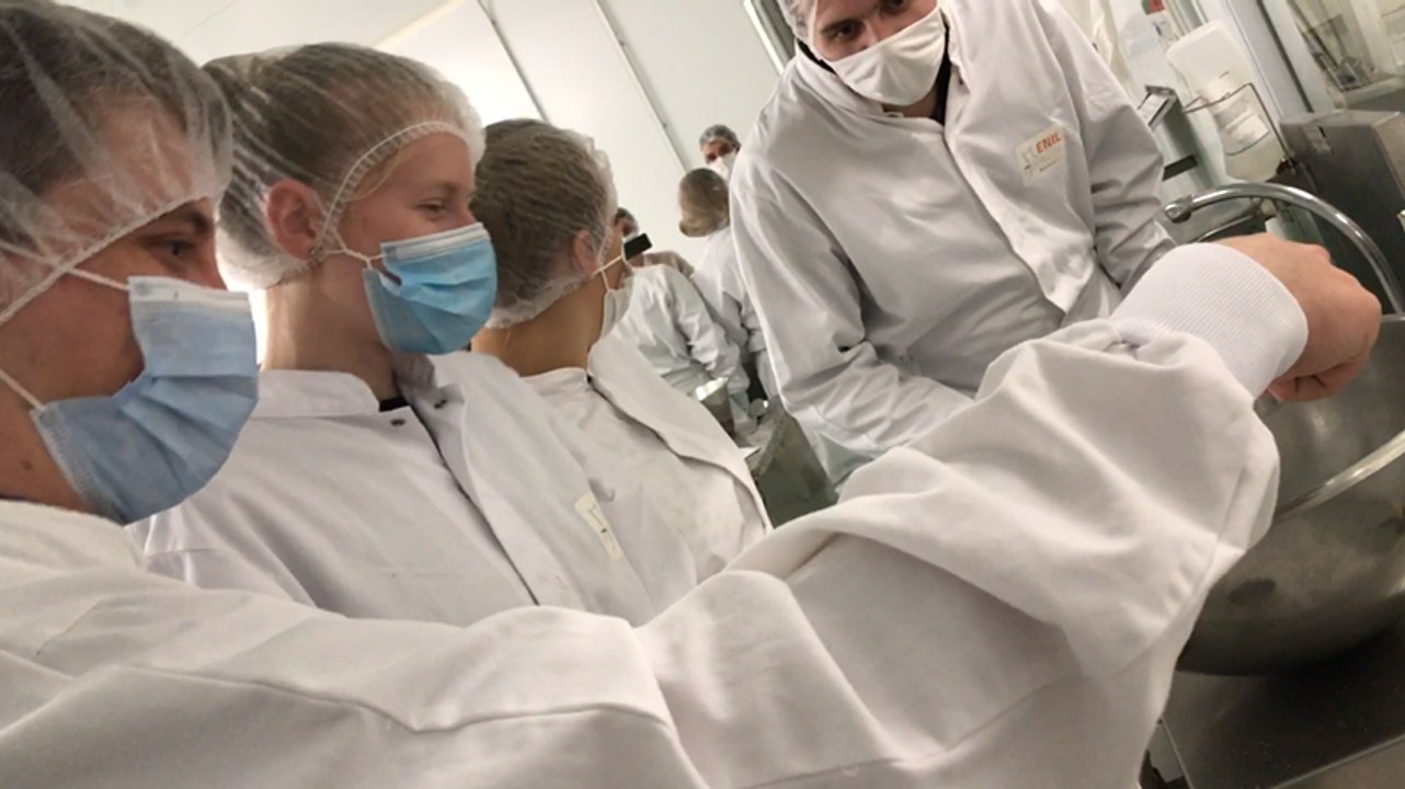 Sept jeunes découvrent l’agroalimentaire en Prépa apprentissage