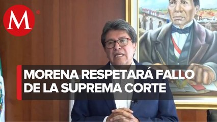 Morena en el Senado honrará decisión de la Corte sobre consulta: Monreal