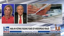 Rep Ken Buck, R-Co, House Judiciary Committe Member with Laura Ingraham discuss how mail-in voting is fueling fear of widespread voter fraud. Many examples of criminal mail-in voter fraud. Fox News Oct 1