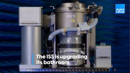 The ISS is upgrading  its bathroom