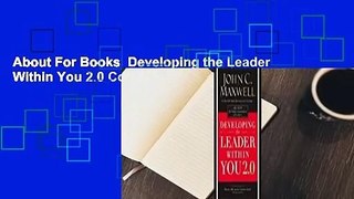 About For Books  Developing the Leader Within You 2.0 Complete