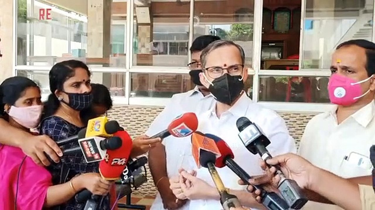 BJP General Secretary Shri M T Ramesh meets the media at Kozhikode