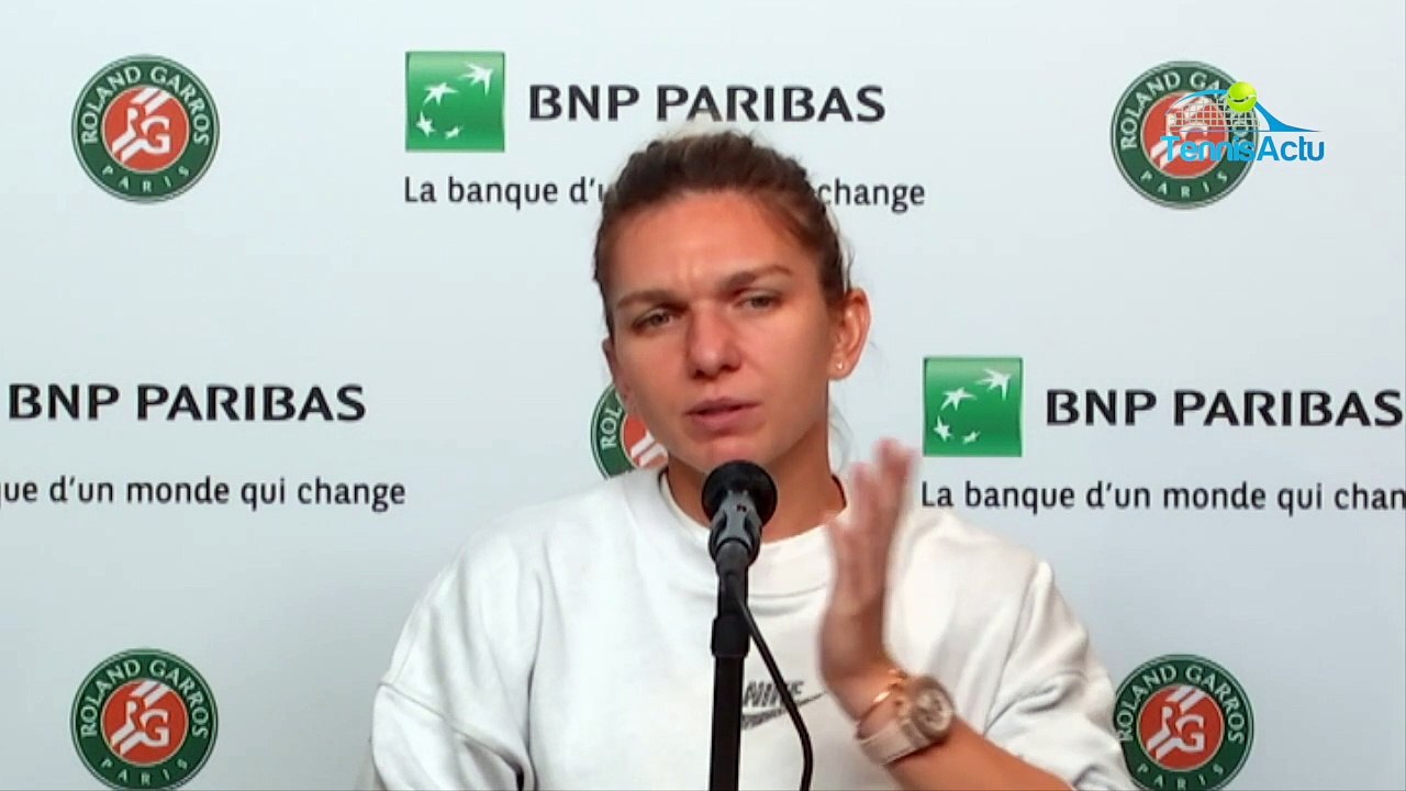 Roland-Garros 2020 - Simona Halep : "Cette pandémie m'a montré combien j'aime ce sport, j'aime bien être sur le circuit"