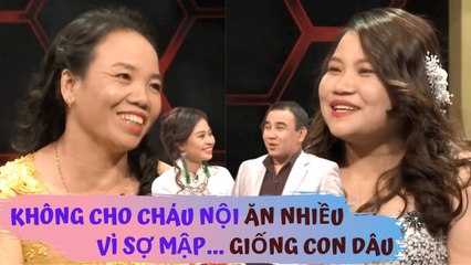 Chết cười mẹ chồng không dám cho cháu nội ĂN NHIỀU vì sợ ... MẬP GIỐNG CON DÂU | MCND