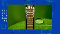 About For Books  JFK and the Reagan Revolution: A Secret History of American Prosperity  For Kindle