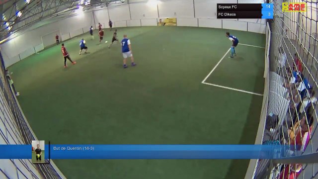 But de Quentin (14-3) - Soyeux FC Vs FC Dikeos - 01/10/20 20:00 - LIGUE 4 - Poitiers Game Parc