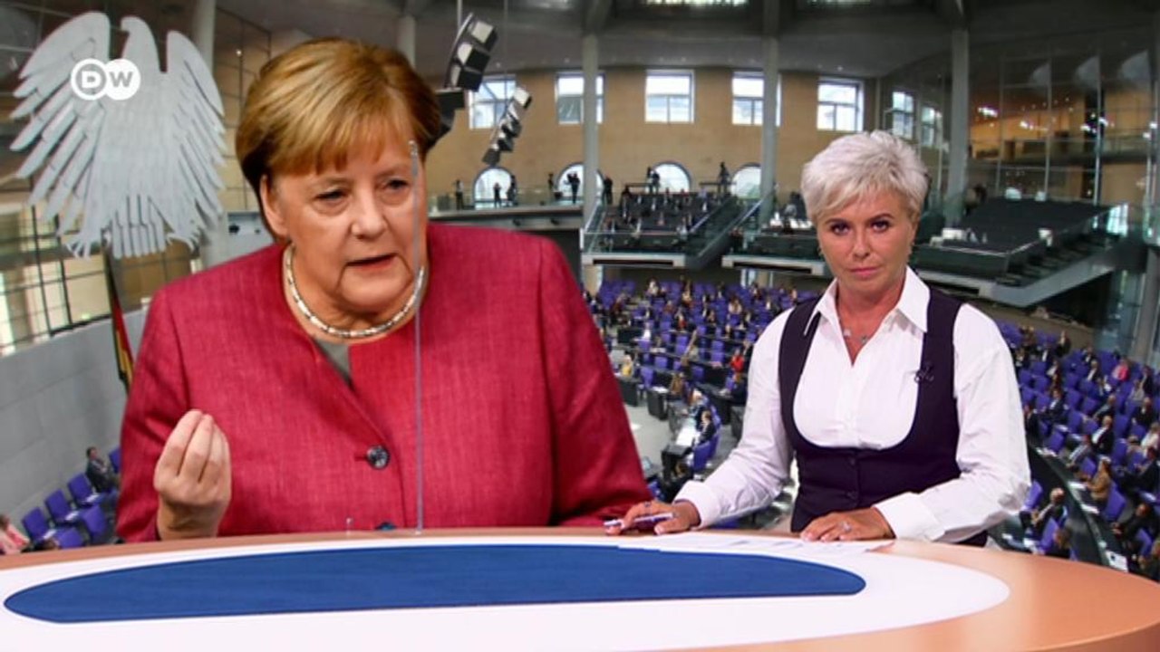 Меркель о санкциях за Навального, встрече с Тихановской и непризнании Лукашенко. DW Новости (30.09.2020)