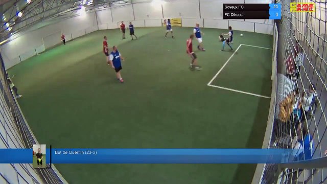 But de Quentin (23-3) - Soyeux FC Vs FC Dikeos - 01/10/20 20:00 - LIGUE 4 - Poitiers Game Parc
