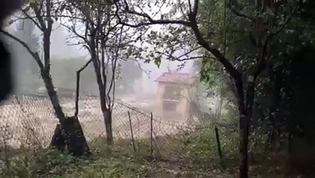 On les a vues partir... , deux personnes emportées par la Vésubie déchaînée à Roquebillière