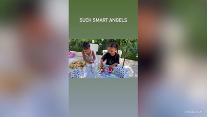 Dream Kardashian Joins Cousins For At-home 'Pre-preschool' Session