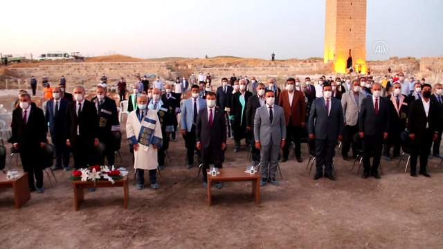 Harran Üniversitesinin akademik yıl açılışı Harran'daki ören yerinde yapıldı - ŞANLIURFA