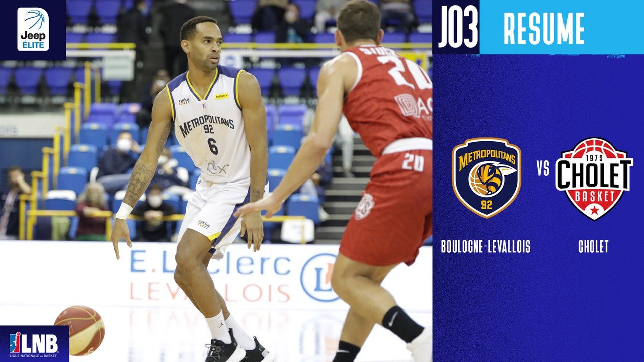 Boulogne-Levallois vs Cholet (72-68) - Résumé - 2020/21