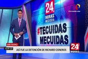 Así fue llegada de 'Richard Swing' a la Prefectura en el Cercado de Lima
