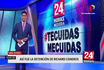 Así fue llegada de 'Richard Swing' a la Prefectura en el Cercado de Lima