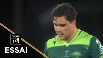 TOP 14 - Essai de Lucas REY (SP) - Brive - Pau - J3 - Saison 2020/2021