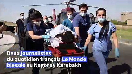 Karabakh: les deux journalistes du quotidien Le Monde blessés "en cours d'évacuation"